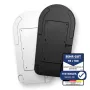 Kenny Professional 2 in 1 Profi-Gleitbrett Raumgleiter inkl. Kabelstaufach - Silber