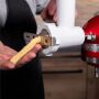 Kitty Professional Profi Edelstahl-Spritzgebäckvorsatz Cookie Größe 5 kompatibel mit KitchenAid Fleischwolf 5KSMFGA