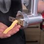 Kitty Professional Profi Edelstahl-Spritzgebäckvorsatz Cookie Größe 8 kompatibel mit KitchenAid Fleischwolf 5KSMMGA