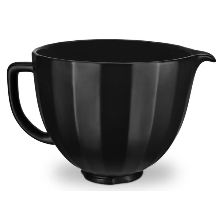 KitchenAid Keramikschüssel "Black Shell" für 4,8 und 4,3 Liter Küchenmaschine