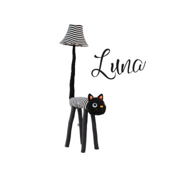 Happy Lamps Stehleuchte "Luna die Katze"
