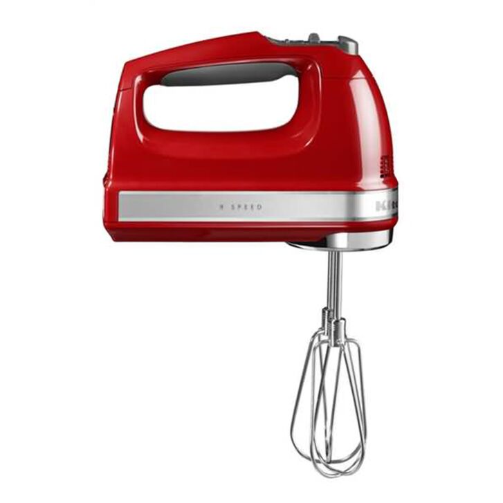 KitchenAid Mixer - Handrührer mit 9 Geschwindigkeitsstufen - EMPIRE ROT - 5KHM9212EER