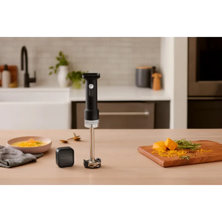 KitchenAid Go Cordless Stabmixer mit Zubehör - Matt Schwarz