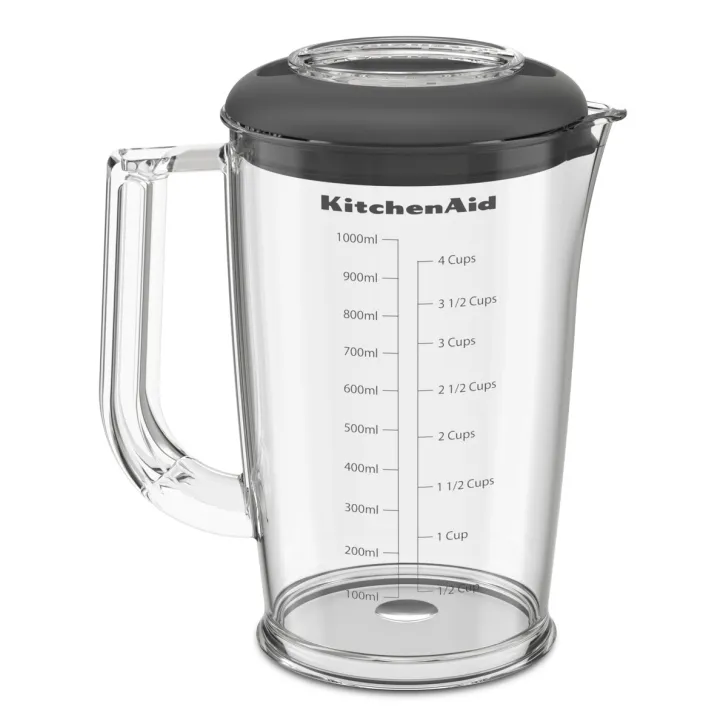 KitchenAid Go Cordless Stabmixer mit Zubehör - Matt Schwarz