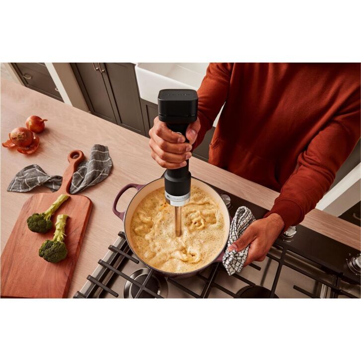 KitchenAid Go Cordless Stabmixer mit Zubehör - Matt Schwarz