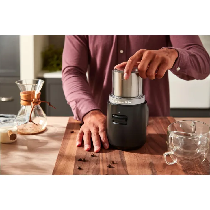 KitchenAid Go Cordless Kaffeemühle - Matt Schwarz