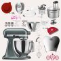 KitchenAid Artisan 4,8 Liter KSM175 Sallys Spar-Set mit Food Processor & Fleischwolf - JUNIPER