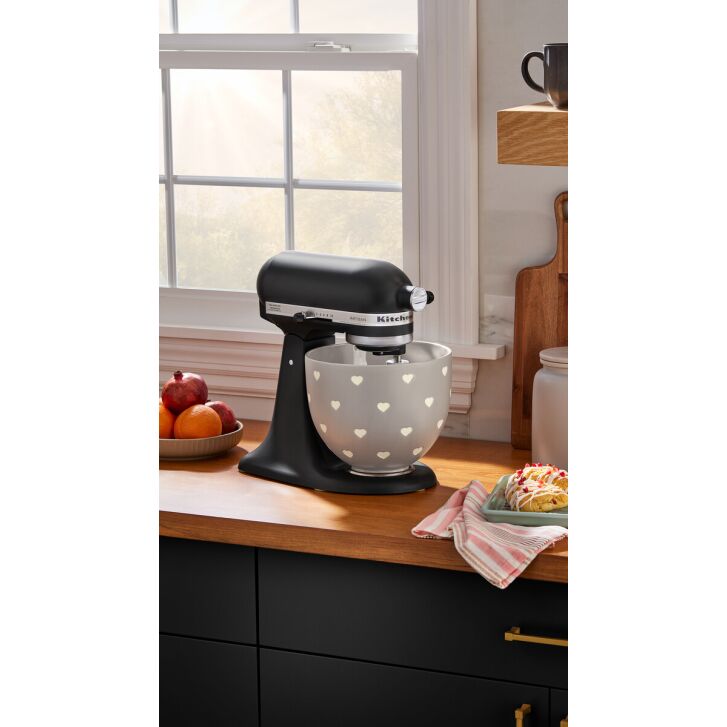 KitchenAid Keramikschüssel "Layered Hearts"  für 4,8 und 4,3 Liter Küchenmaschinen