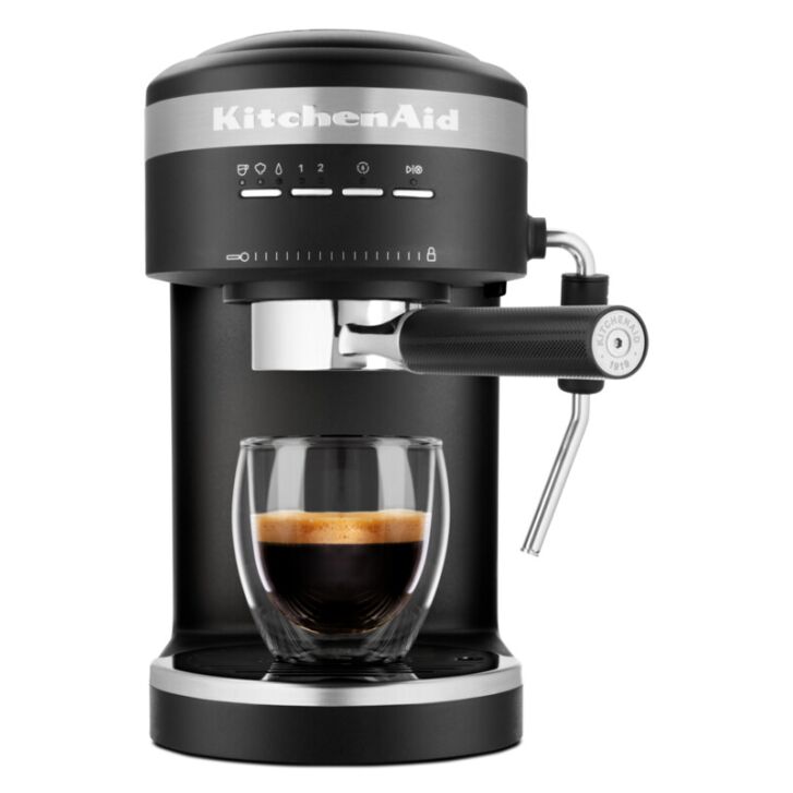 KitchenAid Espressomaschine, Siebträger, halbautomatisch MATT SCHWARZ