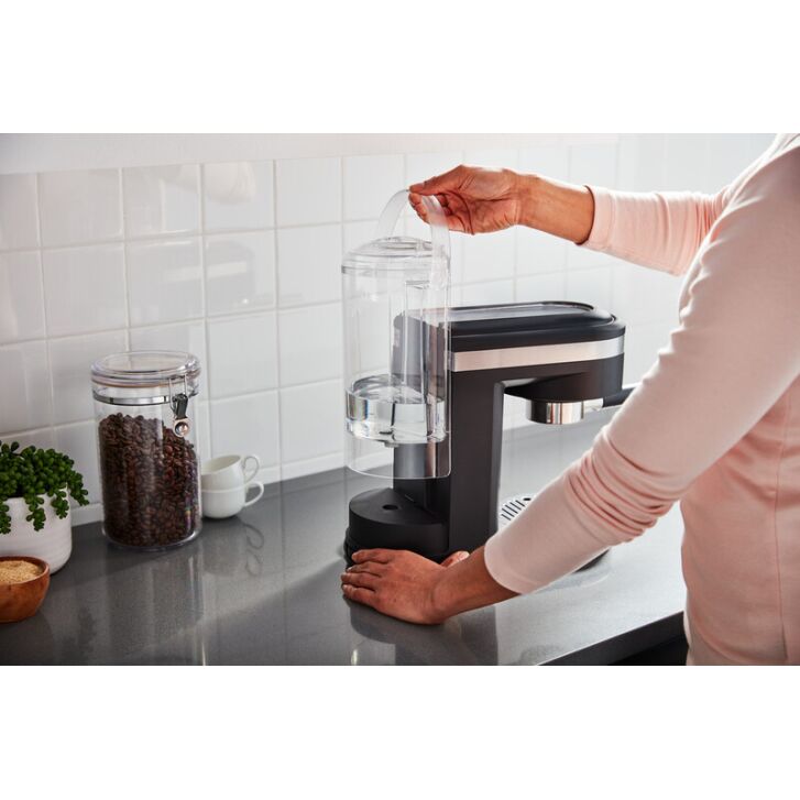 KitchenAid Espressomaschine, Siebträger, halbautomatisch MATT SCHWARZ