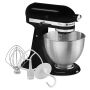 KitchenAid CLASSIC: 4,3 Liter Küchenmaschine - ONYX SCHWARZ mit Kitty Professional Upgrade Pack!