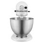 KitchenAid CLASSIC: 4,3 Liter Küchenmaschine - WEISS mit Kitty Professional Upgrade Pack!