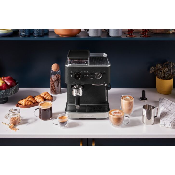 KitchenAid Halbautomatische Espressomaschine 5KES6551ECA - LIEBESAPFEL ROT