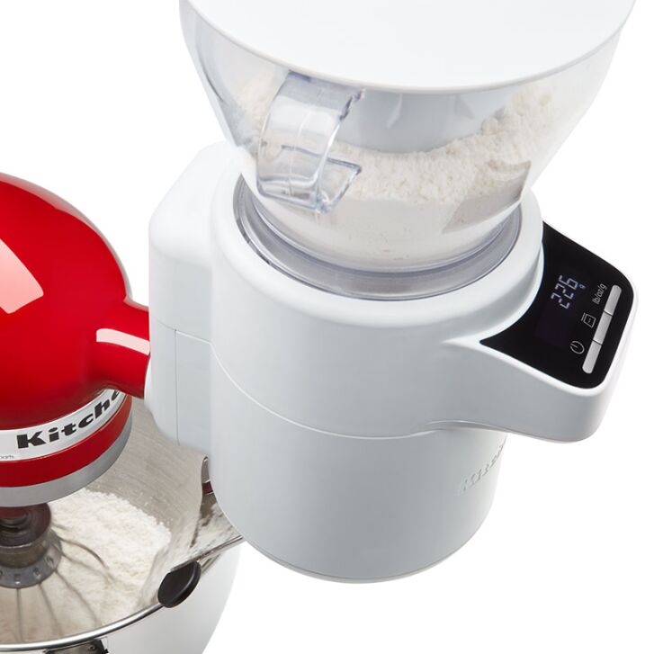 DESIGN EDITION: KitchenAid Artisan 4,7 Liter Spar-Set mit Sieb mit digitaler Waage & Fleischwolf  - EVERGREEN