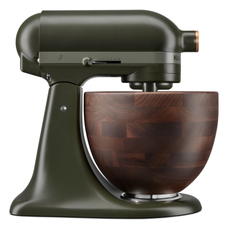 DESIGN EDITION: KitchenAid Artisan 4,7 Liter Spar-Set mit Sieb mit digitaler Waage & Fleischwolf  - EVERGREEN
