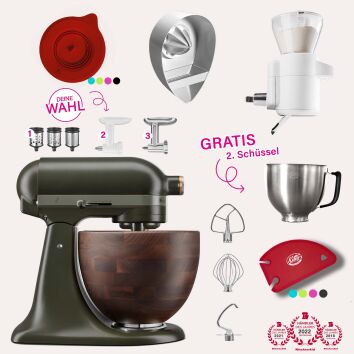 DESIGN EDITION: KitchenAid Artisan 4,7 Liter Spar-Set mit...