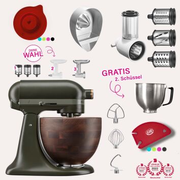 DESIGN EDITION: KitchenAid Artisan 4,7 Liter Spar-Set mit...