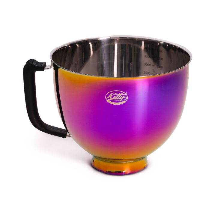Kitty Professional Profi-Rührschüssel Super Bowl kompatibel mit KitchenAid 4,3 / 4,7 und 4,8 Liter