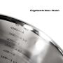 Kitty Professional Profi-Rührschüssel Super Bowl kompatibel mit KitchenAid 4,3 / 4,7  und 4,8 Liter - BRUSHED STEEL