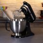 Kitty Professional Profi-Rührschüssel Super Bowl kompatibel mit KitchenAid 4,3 / 4,7  und 4,8 Liter - BRUSHED STEEL