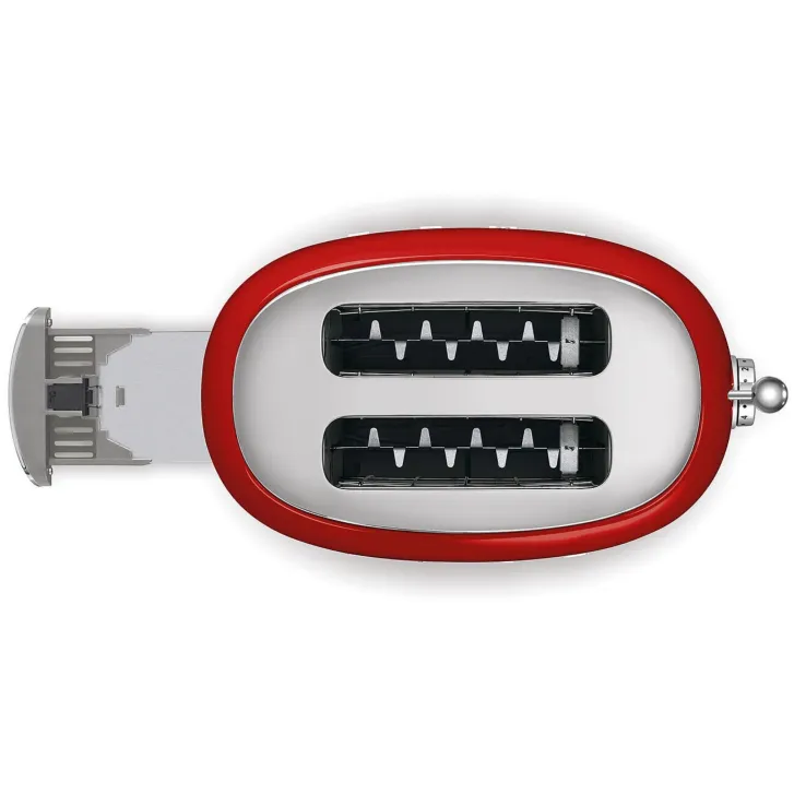 SMEG 2-Schlitz Toaster TSF01RDEU Rot 50s Retro-Style
