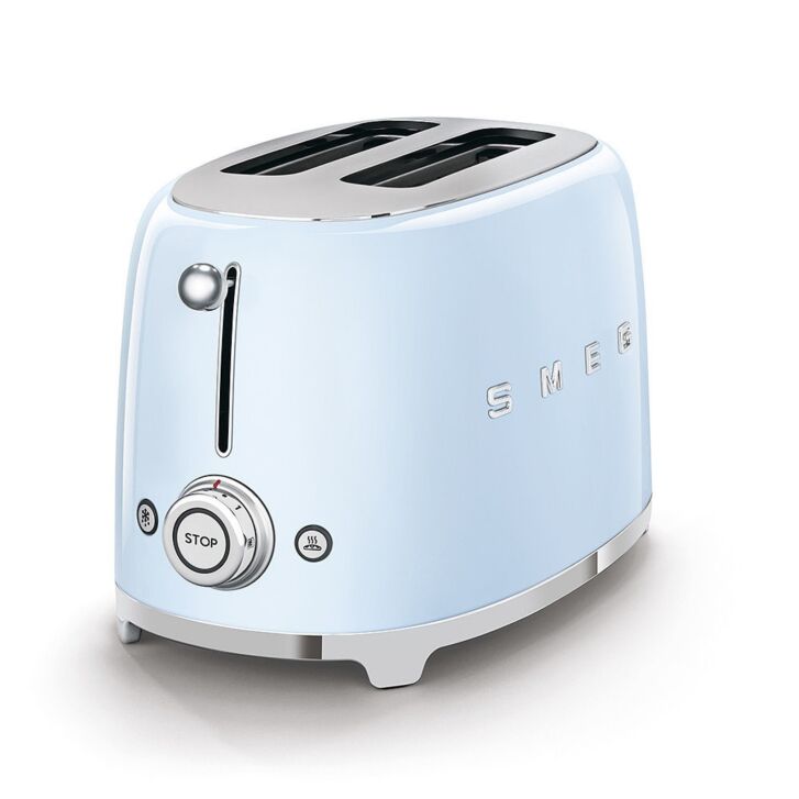 SMEG 2-Schlitz Toaster TSF01PBEU Pastellblau 50s Retro-Style