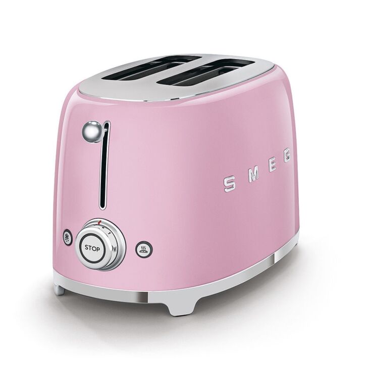 SMEG 2-Schlitz Toaster TSF01PKEU Cadillac Pink 50s Retro-Style