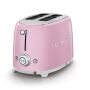 SMEG 2-Schlitz Toaster TSF01PKEU Cadillac Pink 50s Retro-Style