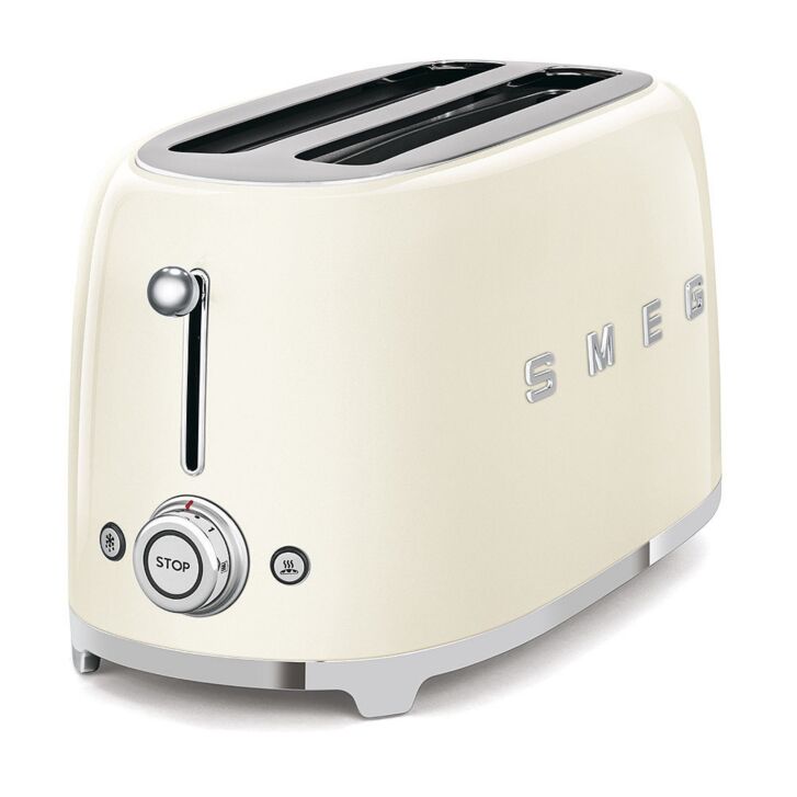 SMEG 2-Schlitz Toaster TSF02CREU Creme 50s Retro-Style