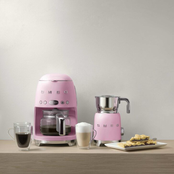 SMEG Kaffeemaschine DCF02PKEU Cadillac Pink 50s Retro-Style