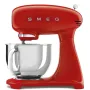 SMEG Küchenmaschine SMF03RDEU Super Spar-Set inkl. Fleischwolf und Eisbereiter - Rot 50s Retro-Style