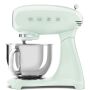 SMEG Küchenmaschine SMF03PGEU Super Spar-Set inkl. Fleischwolf und Eisbereiter - Pastellgrün 50s Retro-Style