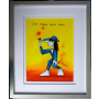 Udo Lindenberg Original Aquarell 2016 "Ich mach mein Ding" ca. 79 x 65 cm / Unikat