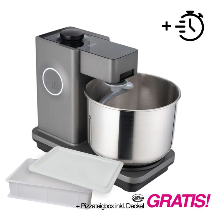 WILFA Küchenmaschine PROBAKER TIMER KM2GY-T70 - Grau