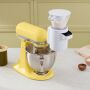 KitchenAid 4,7 Liter 5KSM195 Sallys Spar-Set mit Food Processor & Fleischwolf - YELLOW BUTTER
