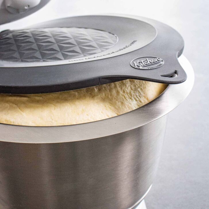 Kitchen Professionals Profi-Frischhaltedeckel Überzieher kompatibel mit der Bosch MUM5 Edelstahl-Rührschüssel