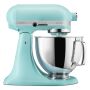 KitchenAid Profi Power-Set: KitchenAid Artisan Küchenmaschine 4,8 L - MINERAL WATER -  inkl. Profi-Spritzschutz Zuhälter und Profi-Edelstahl-Rührelemente Teigpeitsche, Schaumschläger & Tornado