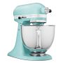 KitchenAid Profi Power-Set: KitchenAid Artisan Küchenmaschine 4,8 L - MINERAL WATER -  inkl. Profi-Spritzschutz Zuhälter und Profi-Edelstahl-Rührelemente Teigpeitsche, Schaumschläger & Tornado