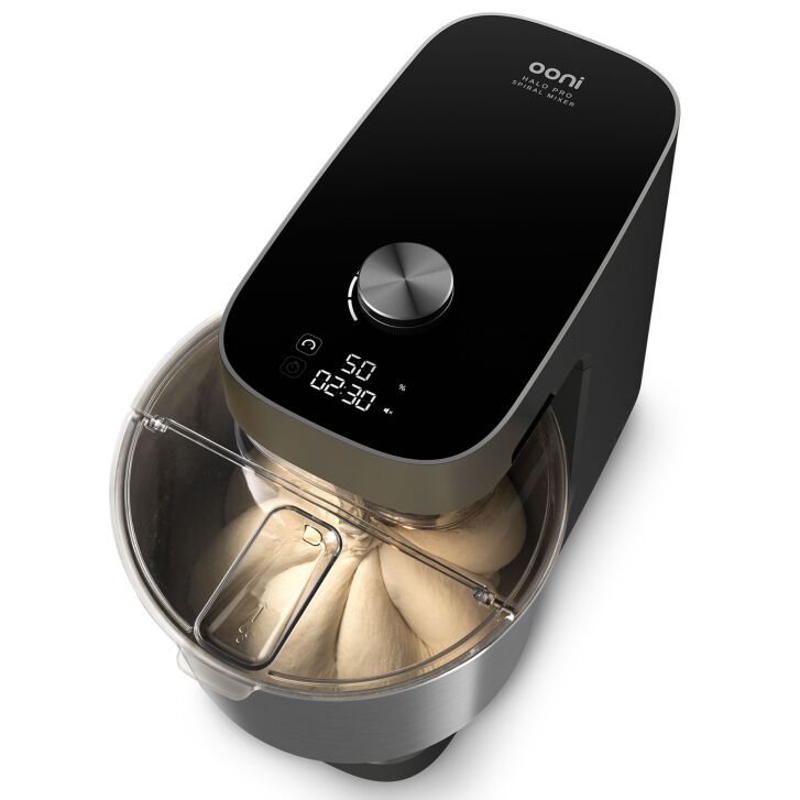 Ooni Halo Pro Spiral-Knetmaschine - Anthrazit-Grau