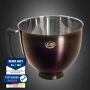 Kitty Professional Profi-Rührschüssel "Super Bowl" kompatibel mit KitchenAid 4,3 / 4,7  und 4,8 Liter - TITAN BLACK - 2. Wahl