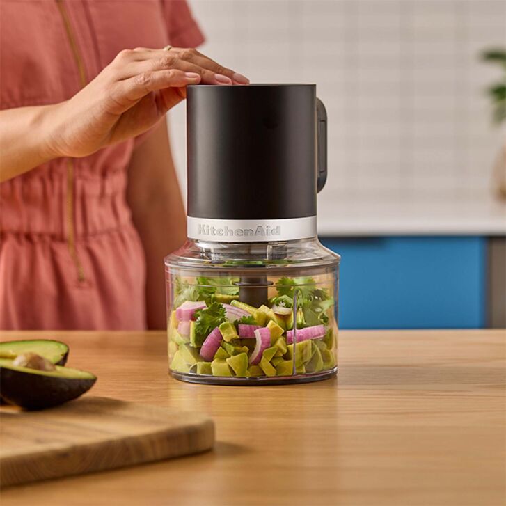 KitchenAid Go Cordless Top Down-Zerkleinerer - Matt Schwarz - ohne Akku 5KTCR350BM