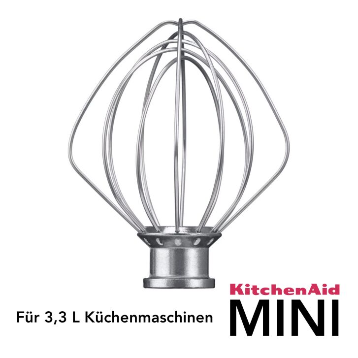 Original KitchenAid Schneebesen - Passend für die 3,3 Liter Küchenmaschine KitchenAid MINI