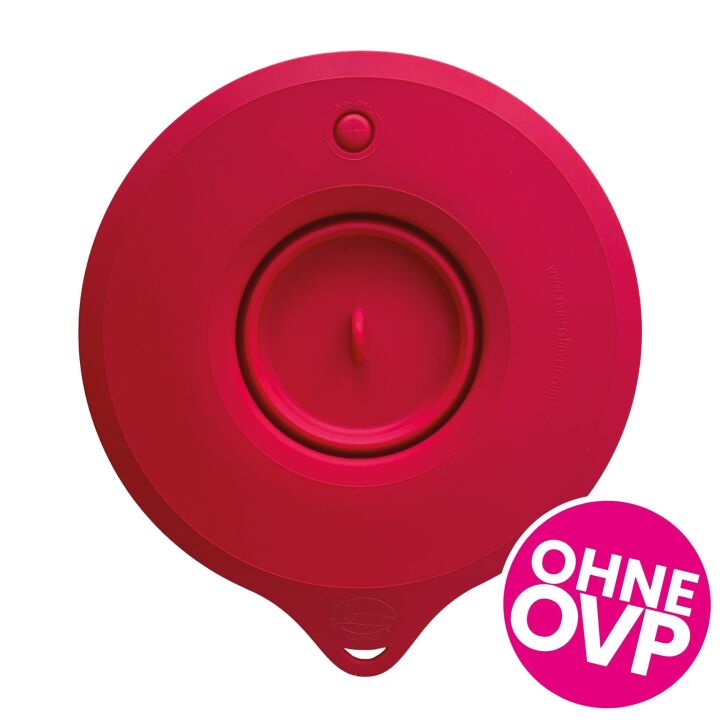 Kenny Professional Profi-Frischhaltedeckel Überzieher kompatibel mit Kenwood Cooking Chef & Cooking Chef XL Connect Rubinrot - ohne OVP