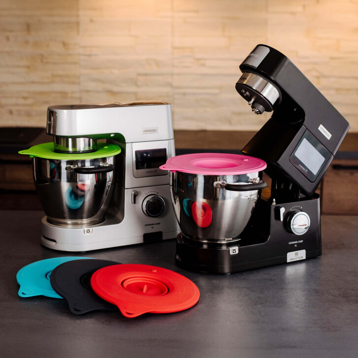 Kenny Professional Profi-Frischhaltedeckel Überzieher kompatibel mit Kenwood Cooking Chef & Cooking Chef XL Connect Aquamarin - ohne OVP