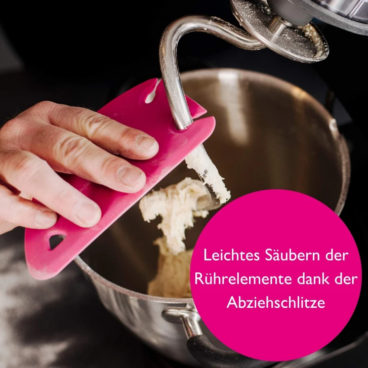 Kenny Professional 3 in 1 Profi-Teigkarte mit Abziehschlitz Anthrazit - ohne OVP