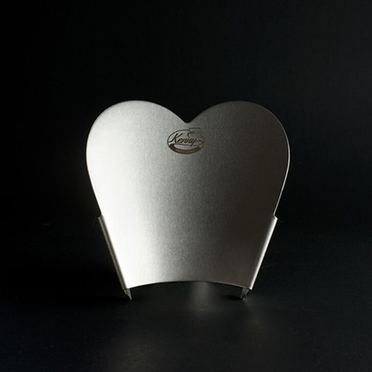 Kenny Professional Profi Edelstahl-Einfüllhilfe Herzschütte