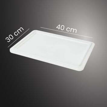 Deckel für stapelbare Pizzateigbox