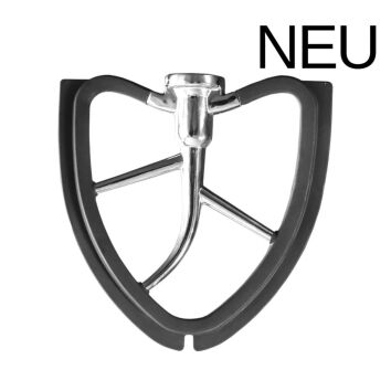 Kitty Professional Profi Edelstahl-Flexir&uuml;hrer Tornado kompatibel mit KitchenAid 4,3 / 4,7 und 4,8 Liter