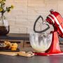 Kitty Professional Profi Edelstahl-Flexirührer Tornado kompatibel mit KitchenAid 4,3 / 4,7 und 4,8 Liter