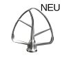Kitty Professional Profi Edelstahl-Flachrührer Taifun kompatibel mit KitchenAid 4,3 / 4,7 und 4,8 Liter